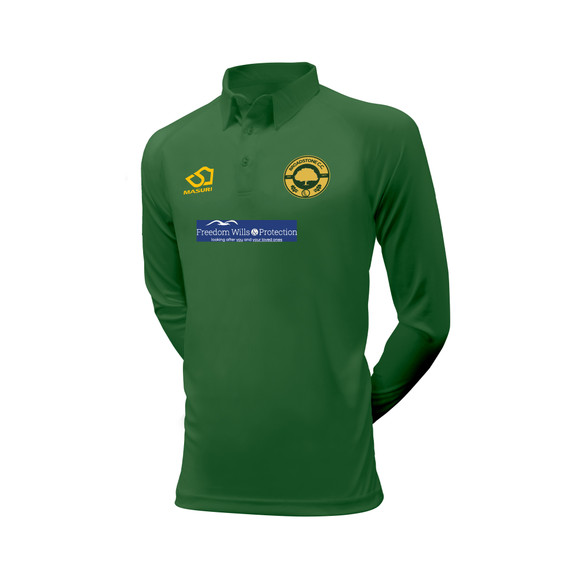 Mens Long Sleeve Coloured Cricket Shirt -BROA