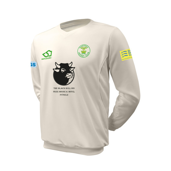 Junior Long Sleeve Cricket Sweater -NVSCC