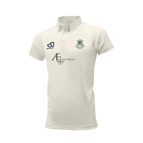 Mens Short Sleeve Cricket Shirt-DMCC