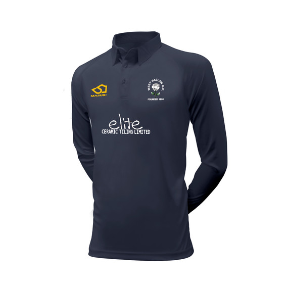 Mens Long Sleeve Coloured Cricket Shirt -WHWRC