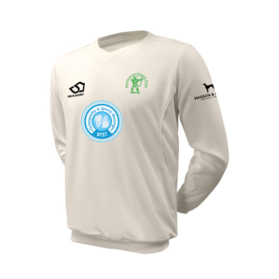 Long Sleeve Cricket Sweater -EDWIN
