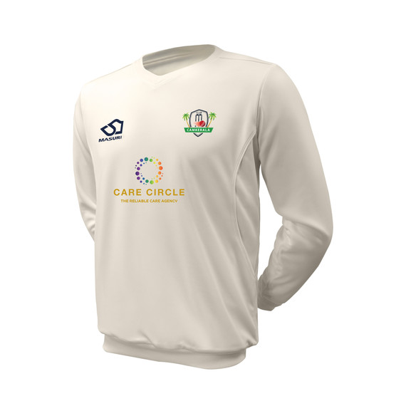 Junior Long Sleeve Cricket Sweater -CAMK
