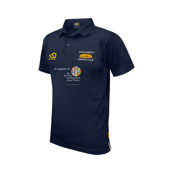 Junior Performance Polo - Navy-KNOC