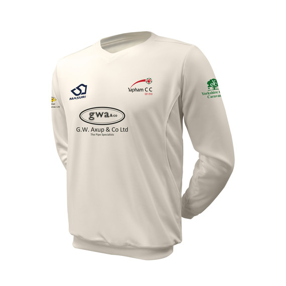 Long Sleeve Cricket Slipover -YAPCC