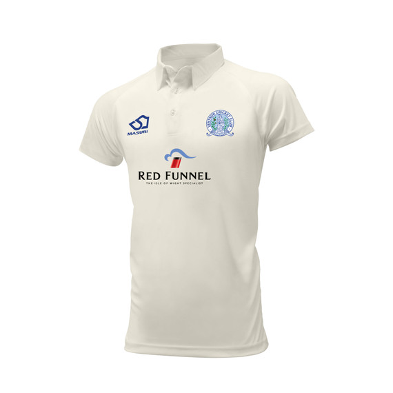 Junior Short Sleeve Cricket Shirt-VENT