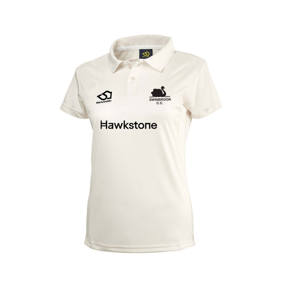 Women's Short Sleeve Cricket Shirt-SWBRK