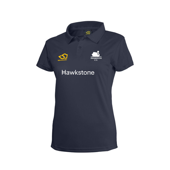 Women's Short Sleeve Coloured Cricket Shirt-SWBRK