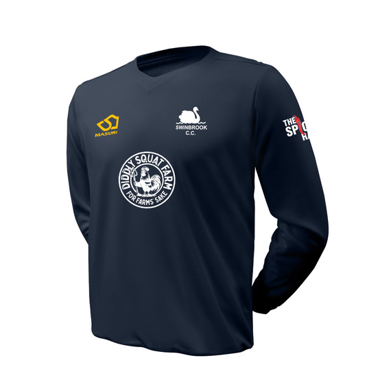 Junior Long Sleeve Coloured Playing Sweater  -SWBRK