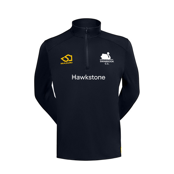 1/4 Zip Performance Midlayer-SWBRK