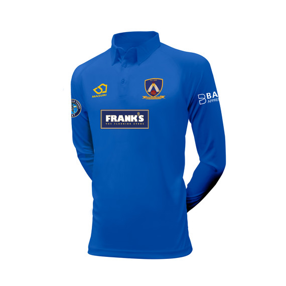 Junior Long Sleeve Coloured Cricket Shirt -NEWTAY