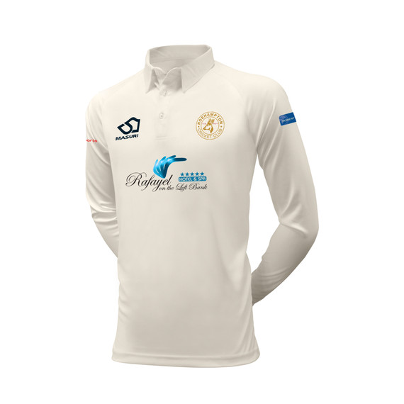 Junior Long Sleeve Cricket Shirt-RHNCC