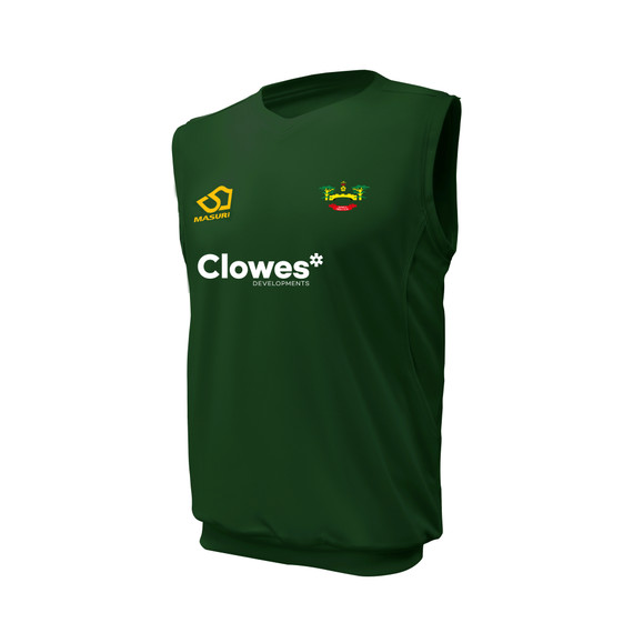 Coloued Sleeveless Sweater - Clowes Developments-OZDUFF