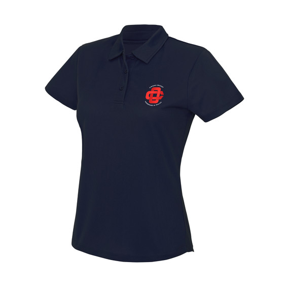 Women's Active Polo Shirt - Navy - OWENS