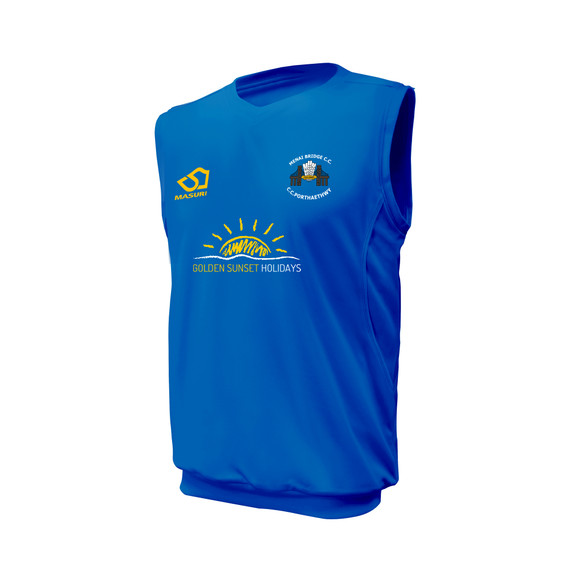 Junior Coloured Sleeveless Slipover (Ladies)-MENBRI