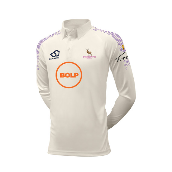 Long Sleeve Cricket Shirt-MANDBCC