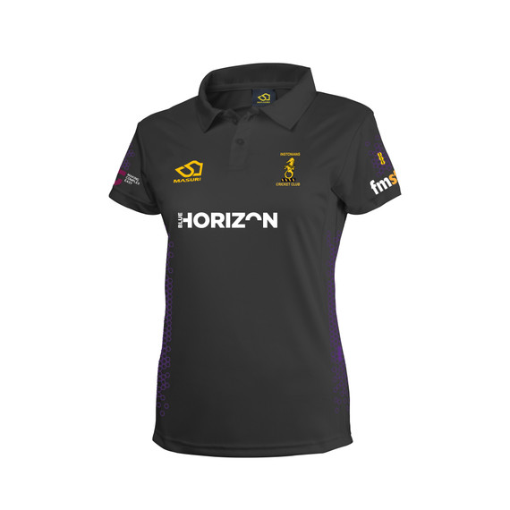 Women's Short Sleeve Coloured Cricket Shirt-ITNCC