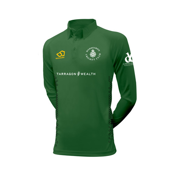 Long Sleeve Coloured Cricket Shirt (Junior)-HODDES