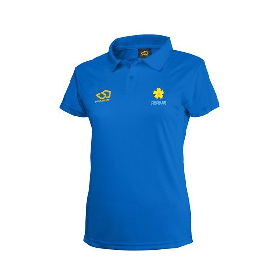 Women's Short Sleeve Coloured Cricket Shirt-PRIMRH