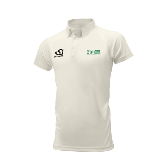 Mens Short Sleeve Cricket Shirt - 100th Anniversary-OFDDCC