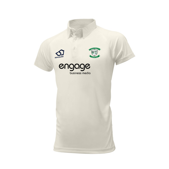 Mens Short Sleeve Cricket Shirt - WHVCC
