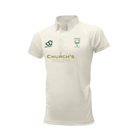 Junior Short Sleeve Cricket Shirt - EPFTCC2