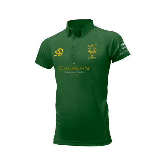 Junior Short Sleeve Coloured Cricket Shirt - EPFTCC