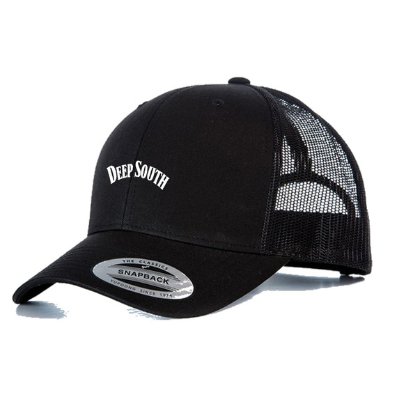 Black BMX Trucker Cap - DSOUTH