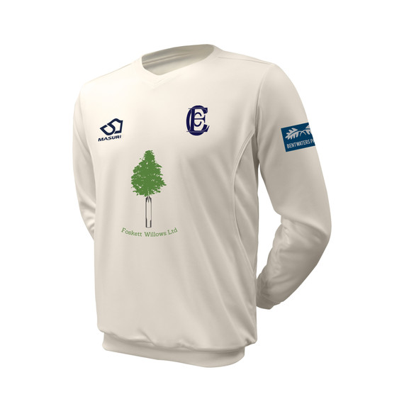 Junior Long Sleeve Cricket Slipover -EASTON2