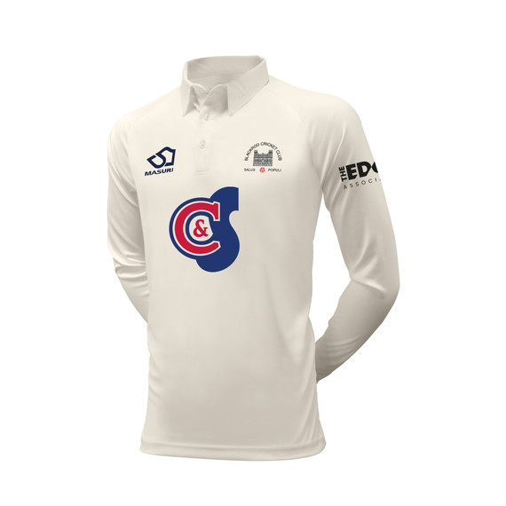 Long Sleeve Cricket Shirt - Right Handed Batter - BLKRC