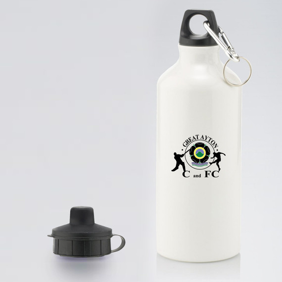 Aluminium Water Bottle with 2 Cap Styles - GACFC