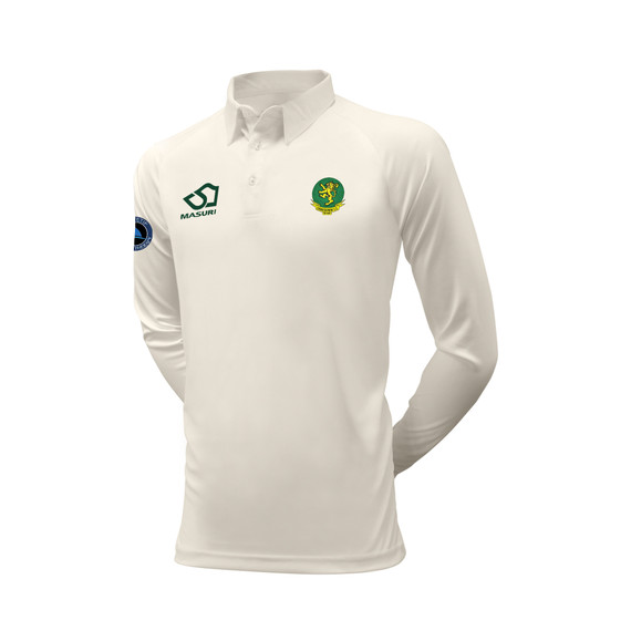 Long Sleeve Cricket Shirt - No Alcohol Sponsor-LUDDES