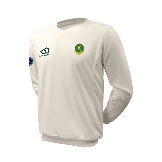 Long Sleeve Cricket Slipover - No Alcohol Sponsor-LUDDES
