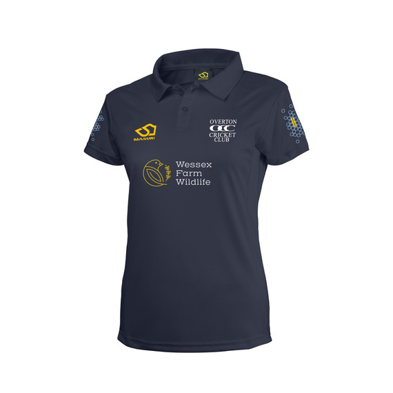 Women's Short Sleeve Coloured Cricket Shirt - OVCC