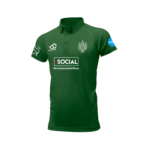 Junior Short Sleeve Coloured Cricket Shirt - LEEDSUCC