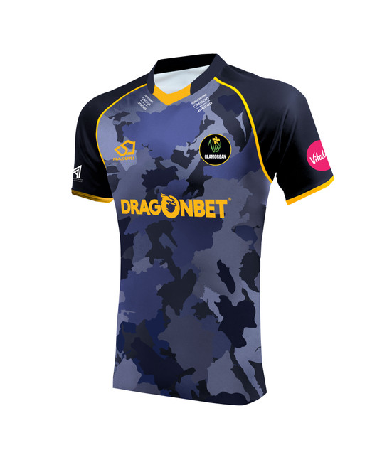 Mens T20 Blast Replica Kit 2026 (with Gambling Sponsor)-GLAM
