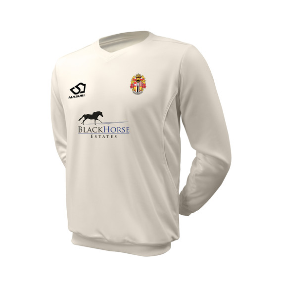 Junior Long Sleeve Cricket Sweater - NHMCC
