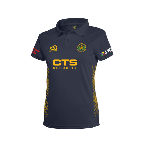 Women's Raiders Short Sleeve Coloured Cricket Shirt - NRUNCC