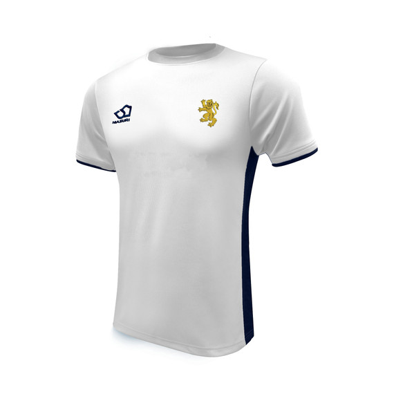 Mens Training Shirt - White/Navy - OLDHA