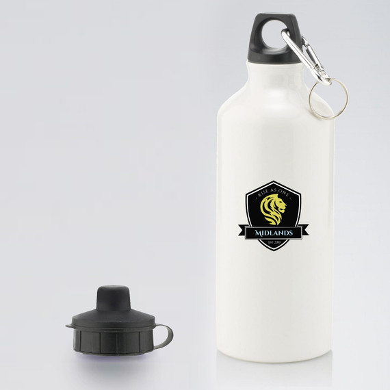 Aluminium Water Bottle with 2 Cap Styles - MIDLCC