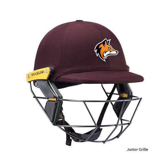 Maroon T Line Steel Junior Helmet - GPARKCC