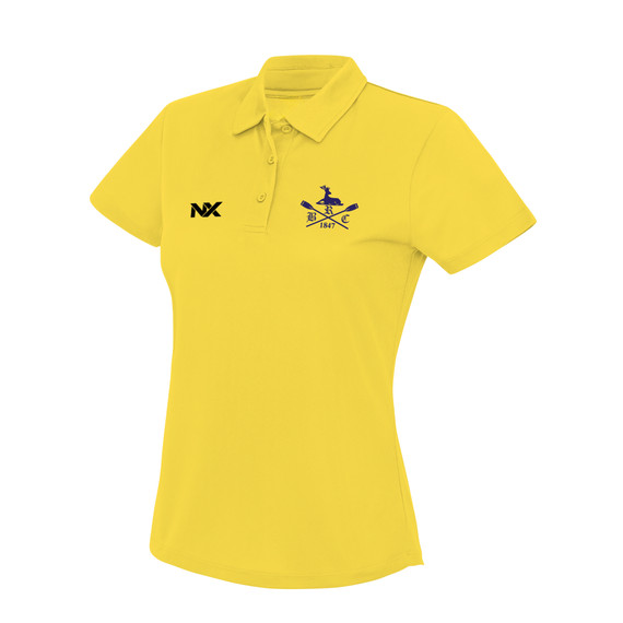 Women's Sports Polo - Yellow - DEMOROWING