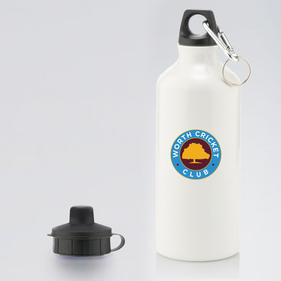 Aluminium Water Bottle with 2 Cap Styles - WOTH