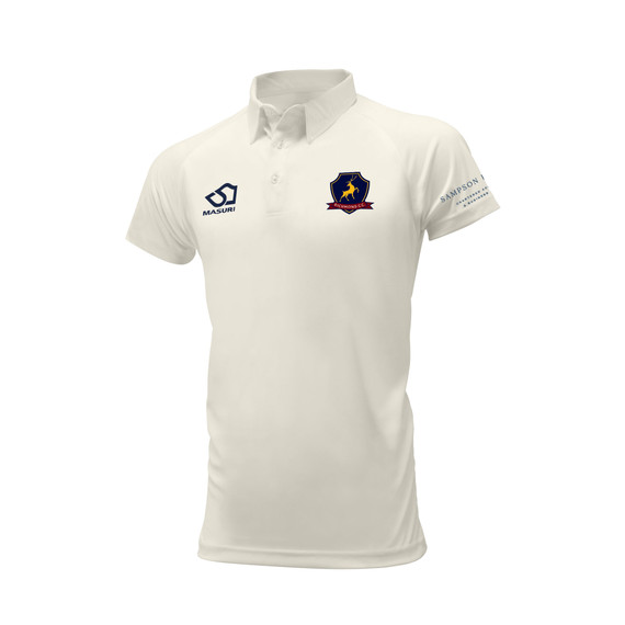 Junior Short Sleeve Cricket Shirt - RICHMCC
