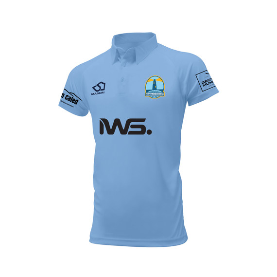 Junior Short Sleeve Coloured Cricket Shirt - MUMCBun