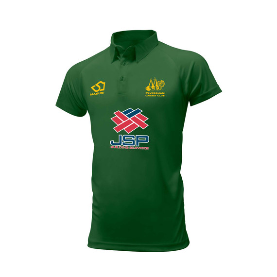 Junior Short Sleeve Coloured Cricket Shirt -FAVSHM