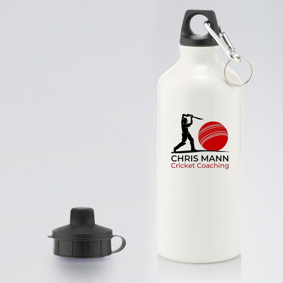 Aluminium Water Bottle with 2 Cap Styles-CMANNC