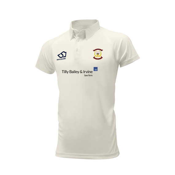 Junior Short Sleeve Cricket Shirt-CSTEDN