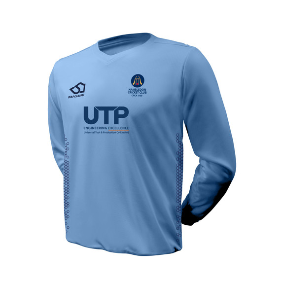 Mens 1XI Long Sleeve Coloured Playing Sweater  -HMBLDN
