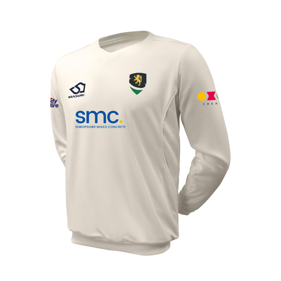 Long Sleeve Cricket Slipover -SHELT
