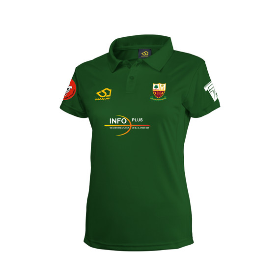 Women's Short Sleeve Coloured Cricket Shirt-OMDCC
